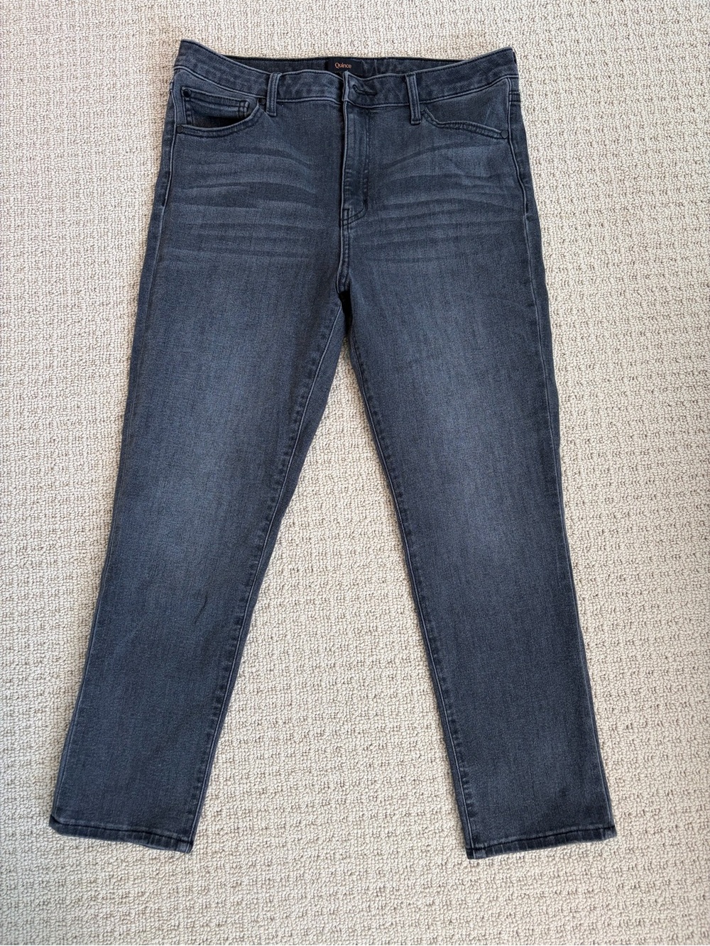 Women's Quince Bella Stretch Skinny Jeans - Washed Black